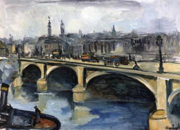 Bridge In London Artwork by Maurice De Vlaminck