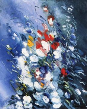 Flowers Artwork by Maurice De Vlaminck