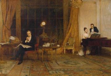 Her Mother's Voice Artwork by Sir William Quiller Orchardson