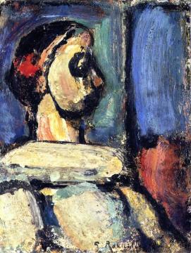 Circus Girl Artwork by Georges Rouault