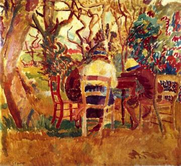 Lessons In The Orchard Artwork by Duncan Grant