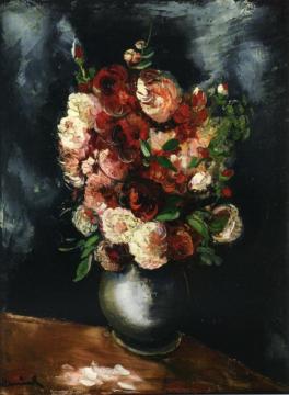Bouquet Of Flowers Artwork by Maurice De Vlaminck