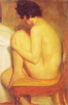 Italian Girl Artwork by Wojciech Weiss