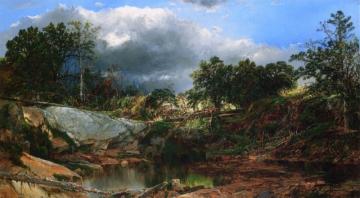 Mill Brook, New Hampshire Artwork by William Louis Sonntag