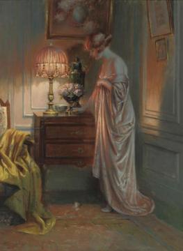 In The Boudoir Artwork by Delphin Enjolras