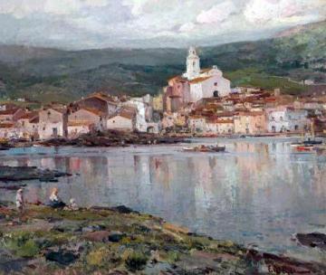 Cadaques Artwork by Eliseo Meifren i Roig