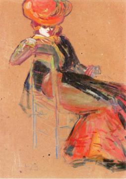 Parisian Woman Artwork by Kees Van Dongen