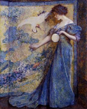 The Mirror Artwork by Robert Lewis Reid