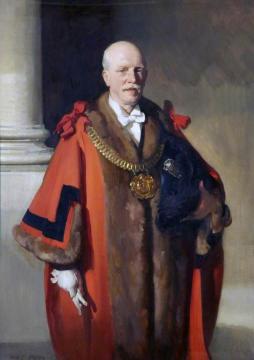 Bruton W. Eills, Mayor of Liverpool Artwork by William Charles Penn