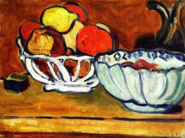 Basket Of Fruits Artwork by Louis Valtat