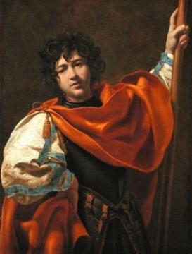 Saint William Of Aquitaine? Artwork by Simon Vouet