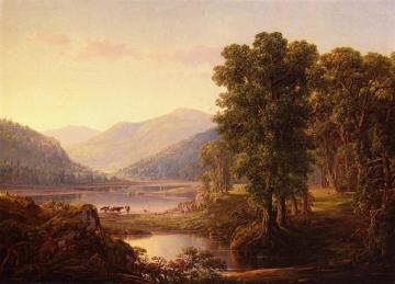 Early Autumn Morning, Western Virginia Artwork by William Louis Sonntag