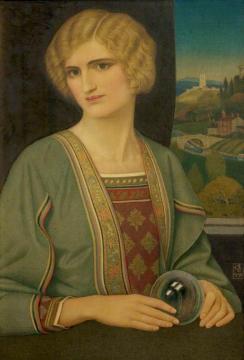 The Crystal Artwork by Joseph Edward Southall