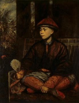 Portrait Of Wang At Tong: A Chinese Artwork by Sir Joshua Reynolds