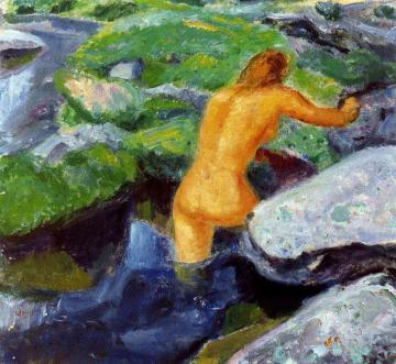 Baño En La Pedriza Artwork by Daniel Vazquez Diaz