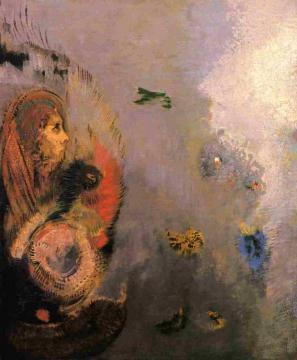 Oannes Artwork by Odilon Redon