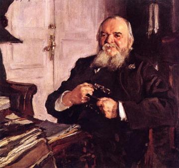 Portrait of Alexander Turchaninov Artwork by Valentin Serov