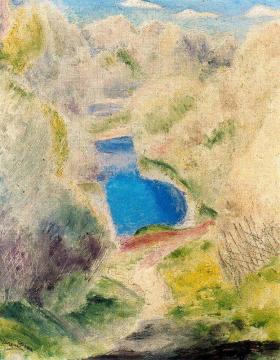 Spring On The River Artwork by Daniel Vazquez Diaz