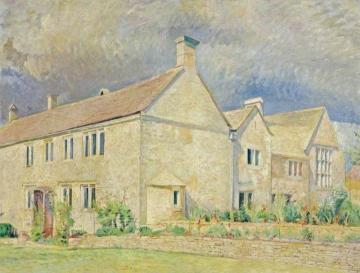 Iles Farm, Far Oakridge, Gloucestershire Artwork by William Rothenstein