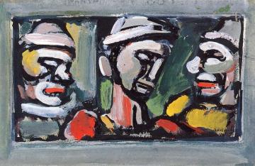 'Evening Star, Eyes Closed...' Artwork by Georges Rouault