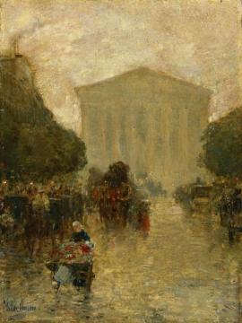 Twilight after Rain Artwork by Frederick Childe Hassam