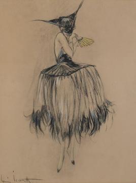 Ball Masque Artwork by Louis Icart