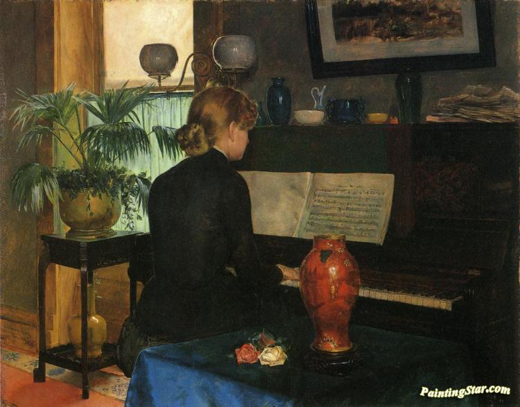 Moment Musicale Artwork by Charles Frederic Ulrich