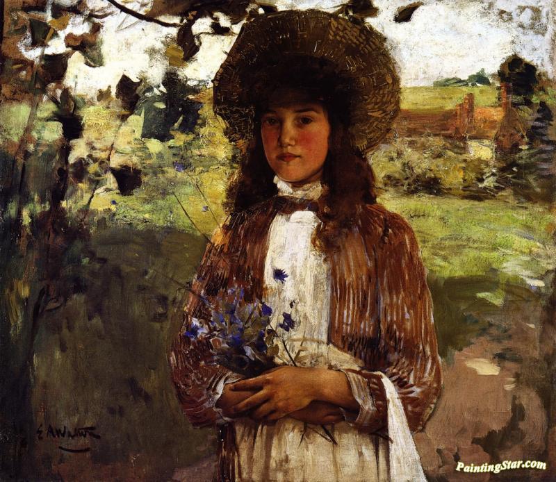 Bluette Artwork by Edward Arthur Walton