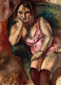 The Large Marcelle Artwork by Jules Pascin