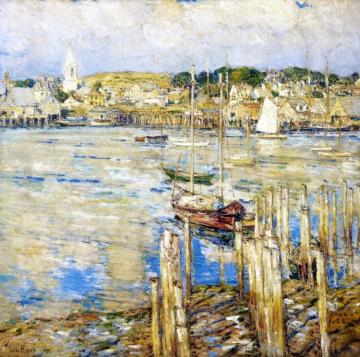 Gloucester Artwork by Frederick Childe Hassam