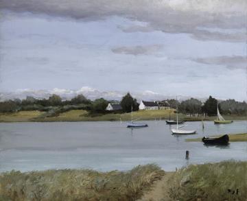 Lake In Nastere Artwork by Marcel Dyf