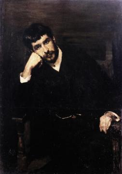Portrait Of Luigi Bernasconi Artwork by Cesare Tallone