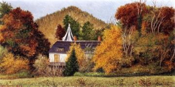 Autumn Scene In The North Carolina Mountains Artwork by William Aiken Walker
