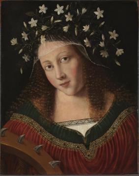 Saint Catherine Artwork by Bartolomeo Veneto