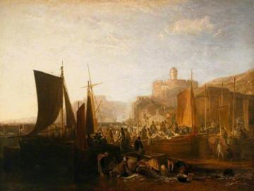 St Mawes at the Pilchard Season Artwork by Joseph Mallord William Turner