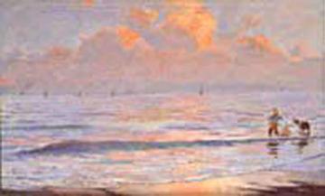 Paisaje Al Amanecer Artwork by Julio Vila Prades