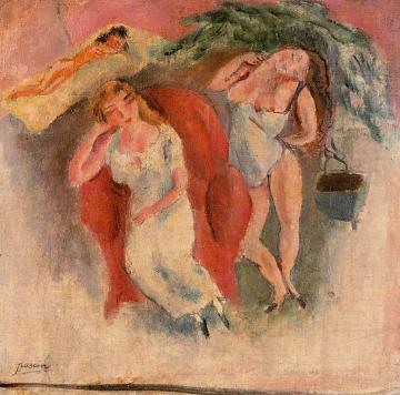 Composition with Three Women Artwork by Jules Pascin