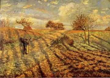Hoarfrost Artwork by Camille Pissarro