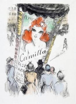 L'ingenue Libertine Artwork by Louis Icart
