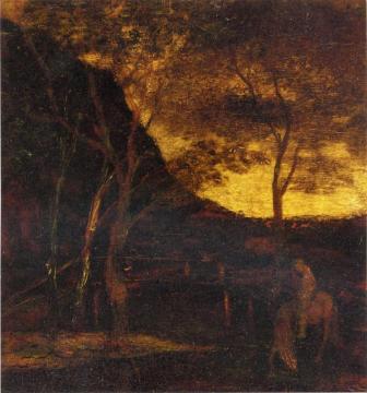 At The Ford Artwork by Albert Pinkham Ryder