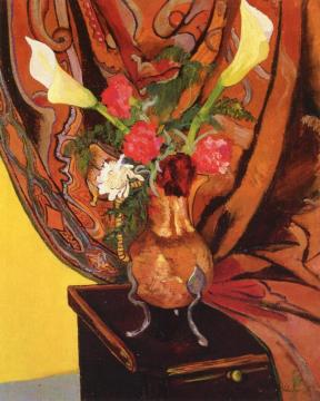 Vase Of Flowers Artwork by Suzanne Valadon