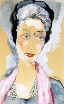 Madame Buisset-delset Artwork by Kees Van Dongen