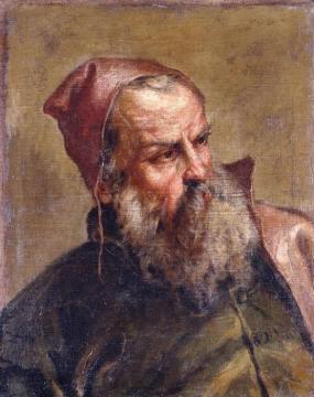 Head of an Old Man (A Publican?) Artwork by Sebastiano Ricci