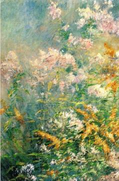 Meadow Flowers Artwork by John Twachtman