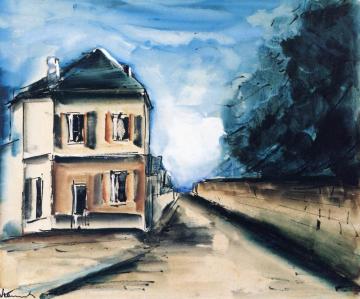 The Road Artwork by Maurice De Vlaminck