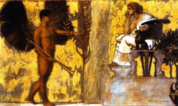 Homage To Painting Artwork by Franz von Stuck