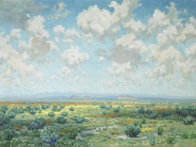 High Desert In Bloom Artwork by Granville Redmond