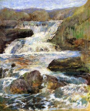 Horseneck Falls Artwork by John Twachtman