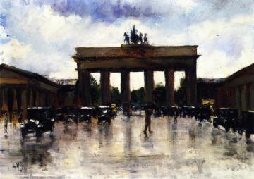 Brandenburg Gate Artwork by Lesser Ury