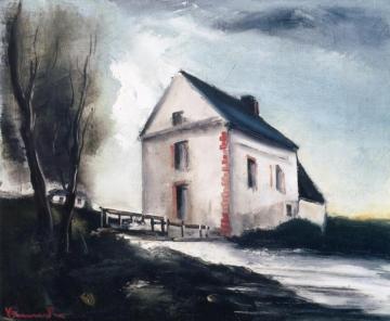 The Watermill Artwork by Maurice De Vlaminck